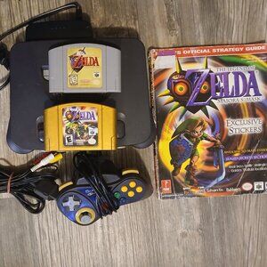 N64 Consloe With 2 Zelda Games